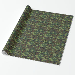 Camouflage Geschenkpapier