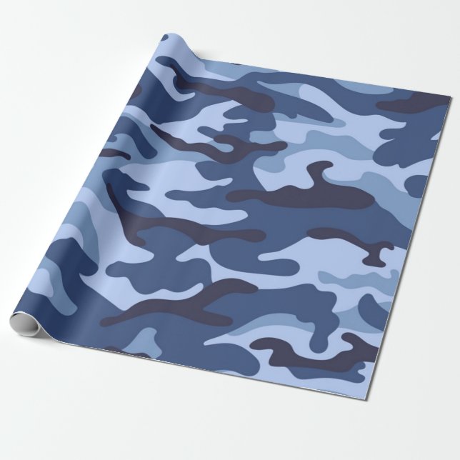 Camouflage Geschenkpapier (Ungerollt)