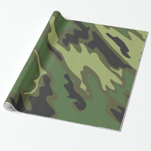 Camouflage Geschenkpapier