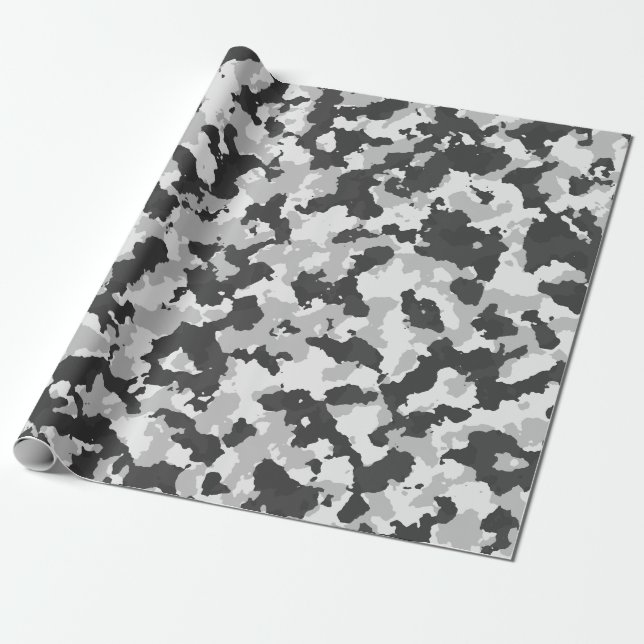 camouflage geschenkpapier (Ungerollt)
