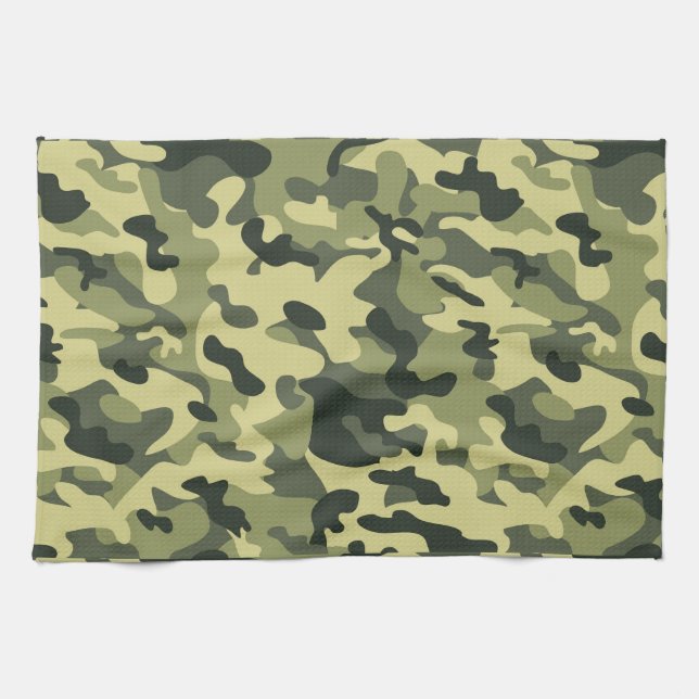 Camouflage Geschirrtuch (Horizontal)
