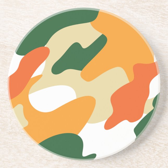 camouflage getränkeuntersetzer (Vorne)