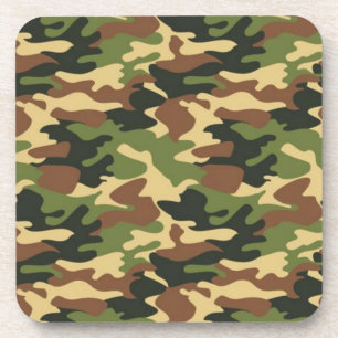 camouflage getränkeuntersetzer