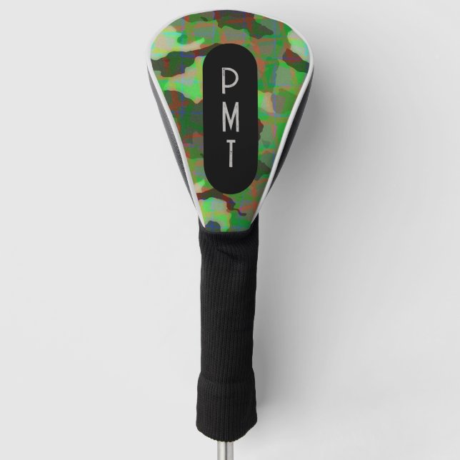 Camouflage Golf Head Cover Golf Headcover (Vorderseite)