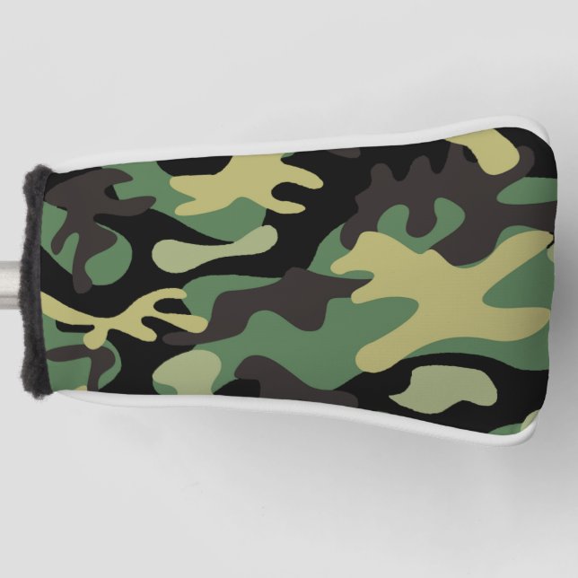 Camouflage Golf Headcover (Vorderseite)
