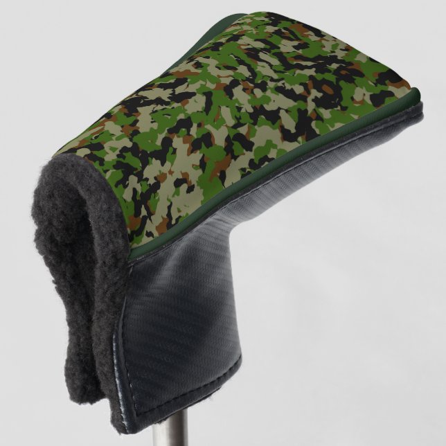Camouflage Golf Headcover (3/4 Vorderseite)