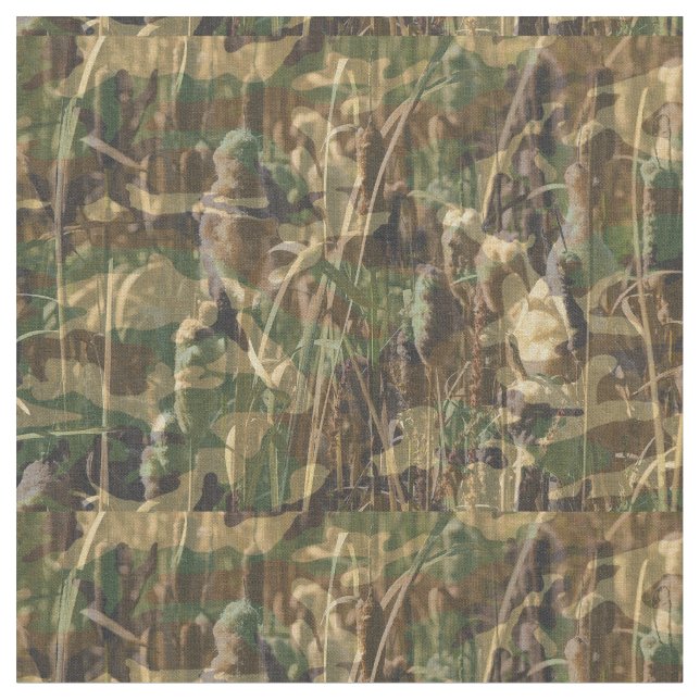 Camouflage Green and Brown Junting Fishing Camoufl Stoff (Nahaufnahme)