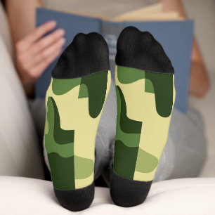 Camouflage Grüne Socken