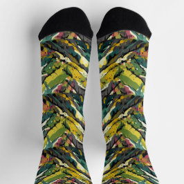 Camouflage Grunge Muster Socken