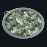 Camouflage Gürtelschnalle<br><div class="desc">Gürtelschnalle in grüner Camouflage. Passen Sie dieses Objekt an oder kaufen Sie,  wie es ist.</div>