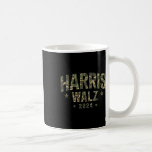 Camouflage Harris Walz 2024 Wahl Tim Walz Kamala C Kaffeetasse