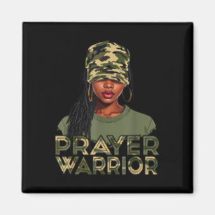 Camouflage Hat Gebet Krieger Gott Jesus Christlich Magnet