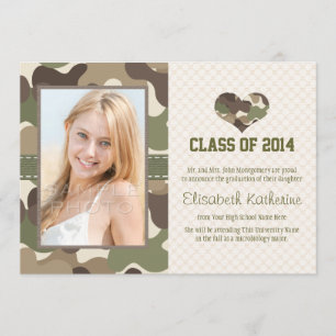 CAMOUFLAGE-HERZ-ABSCHLUSS-FOTO-MITTEILUNG LADEN EINLADUNG