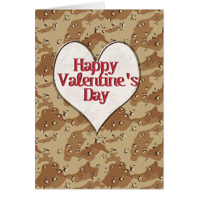 Camouflage Herz (Überraschung Inside) (Vorne)