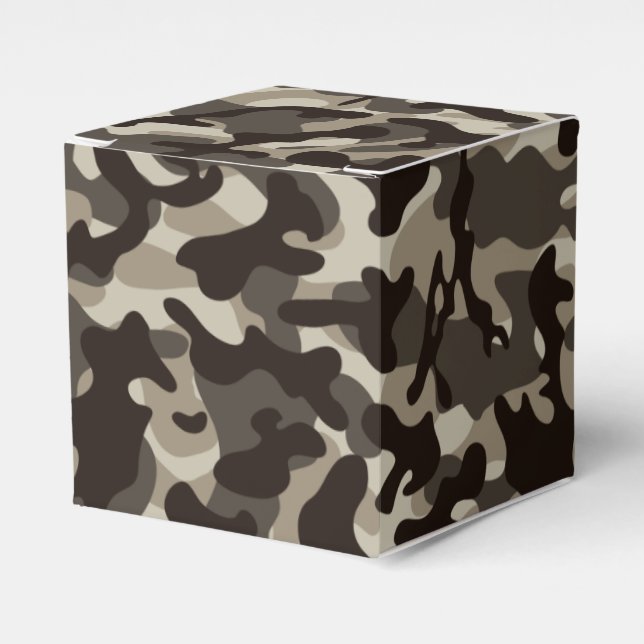 Camouflage im nahen Viertel Geschenkschachtel (Vorderseite)