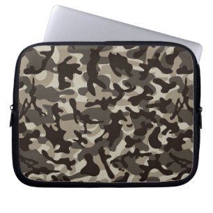 Camouflage im nahen Viertel Laptopschutzhülle