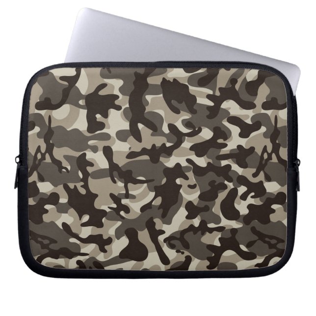 Camouflage im nahen Viertel Laptopschutzhülle (Vorderseite)