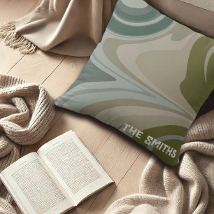 Camouflage Inspiriert Personalisierter Name Abstra Kissen