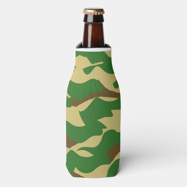 Camouflage Insulinflasche Cooler/Koosie Flaschenkühler (Flaschenvorderseite)