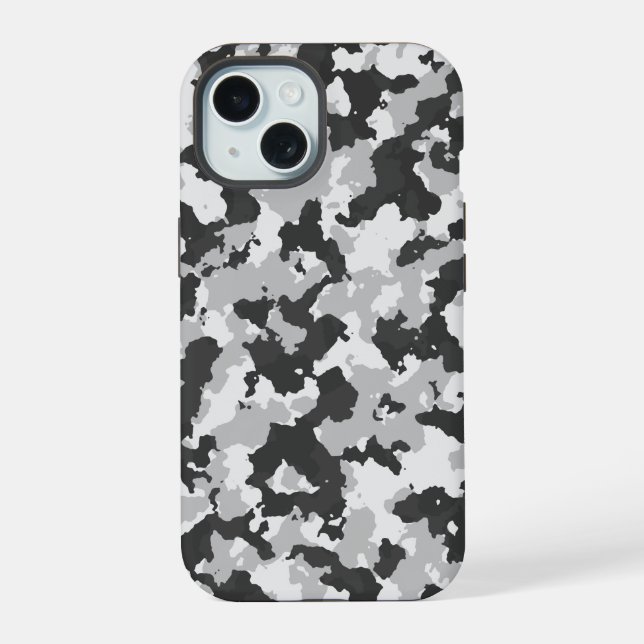 camouflage iPhone 15 hülle (Rückseite)