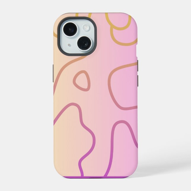 camouflage iPhone 15 hülle (Rückseite)