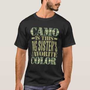Camouflage ist diese große Schwester, die die Farb T-Shirt