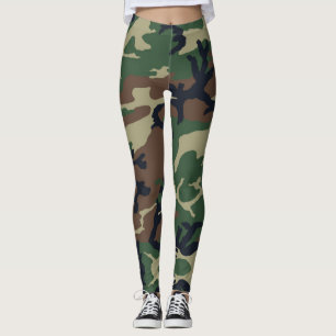 Camouflage Jah Army - Power Yoga Leggings