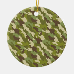 Camouflage Keramikornament
