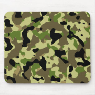 Camouflage Khaki Kommando Camouflage Game Mousepad
