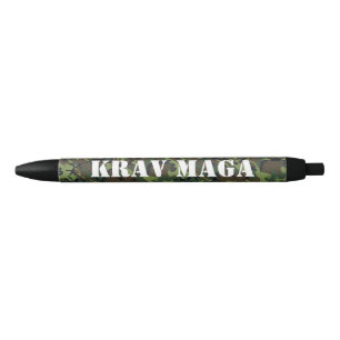 Camouflage KravMaga/Benutzerdefinierter Text Kugelschreiber
