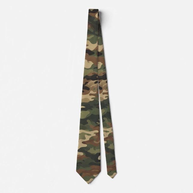 Camouflage Krawatte (Vorderseite)