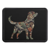 Camouflage Labrador Retriever Hitch Cover
