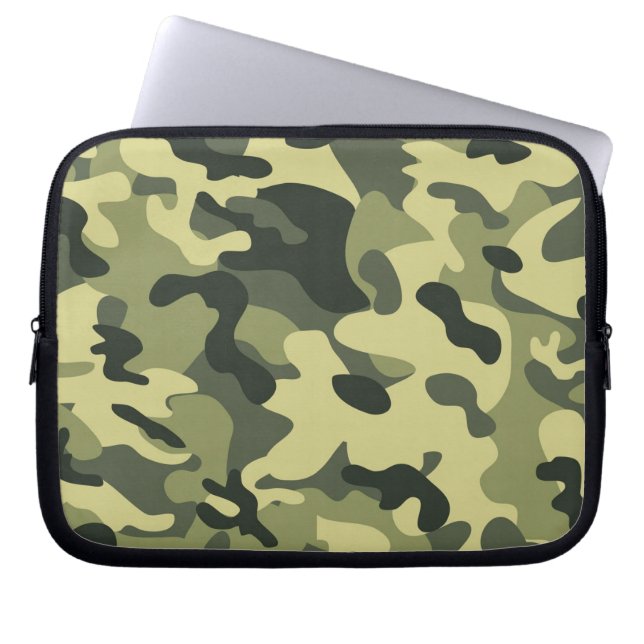 Camouflage Laptopschutzhülle (Vorderseite)