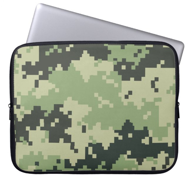 Camouflage Laptopschutzhülle (Vorderseite)