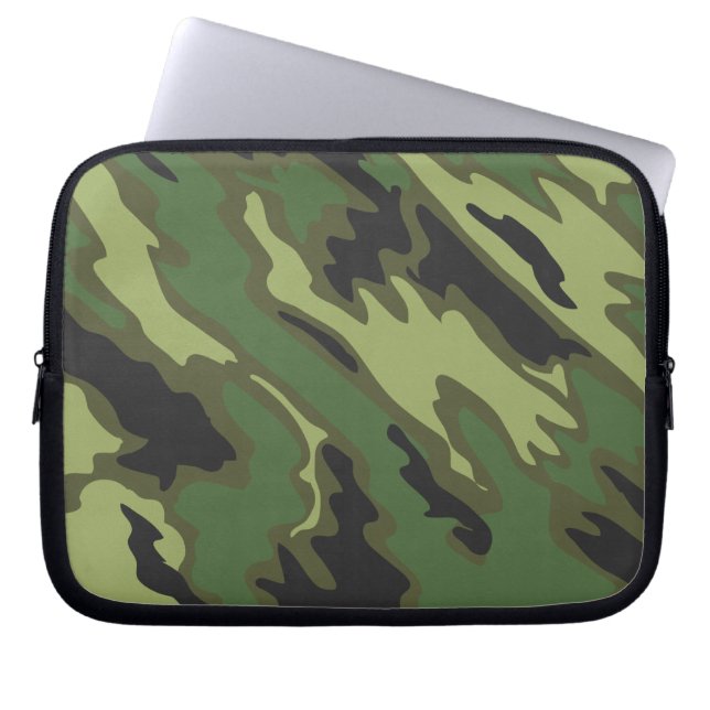 Camouflage Laptopschutzhülle (Vorderseite)