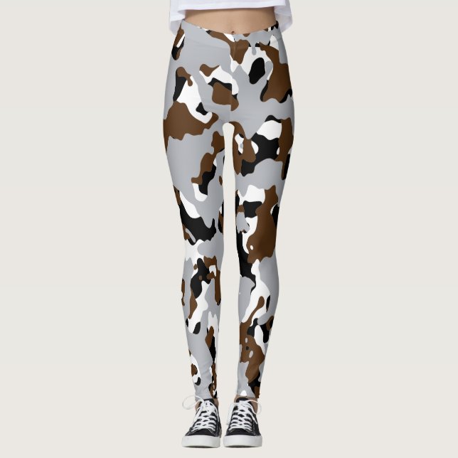 CAMOUFLAGE LEGGINGS (Vorderseite)