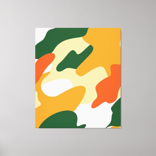 camouflage leinwanddruck (Vorderseite)