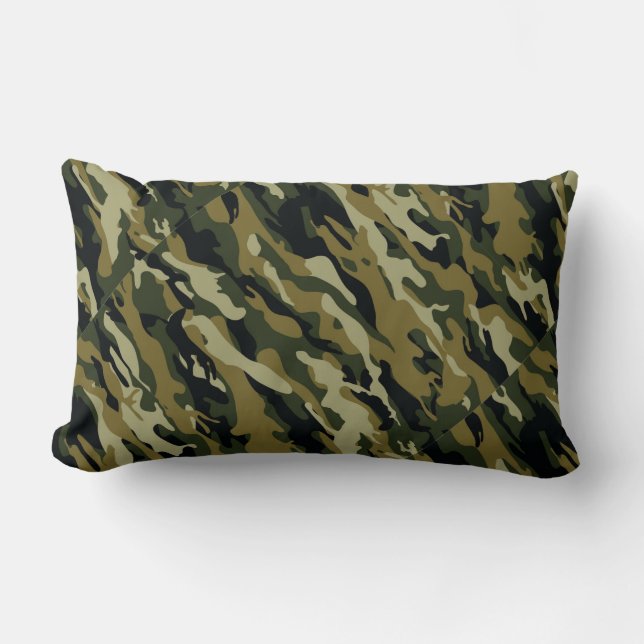 Camouflage Lendenkissen (Vorderseite)