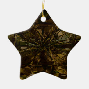 Camouflage-Liebhaber-Blumenblatt-Entwurf Keramik Ornament