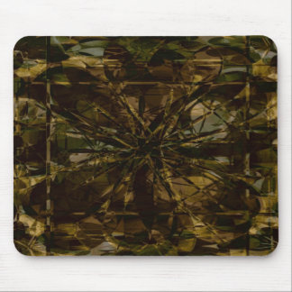 Camouflage-Liebhaber-Blumenblatt-Entwurf Mousepad
