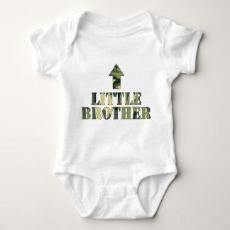 Camouflage LITTLE Brother Shirt / tolle Babydusche