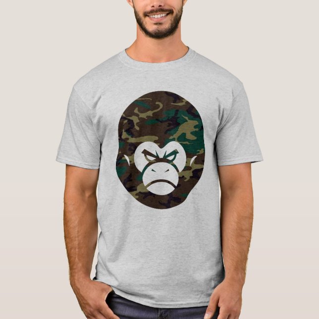 Camouflage-Logo T-Shirt (Vorderseite)