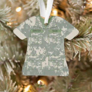 Camouflage Militärischer Personalisierter Pocket- Ornament