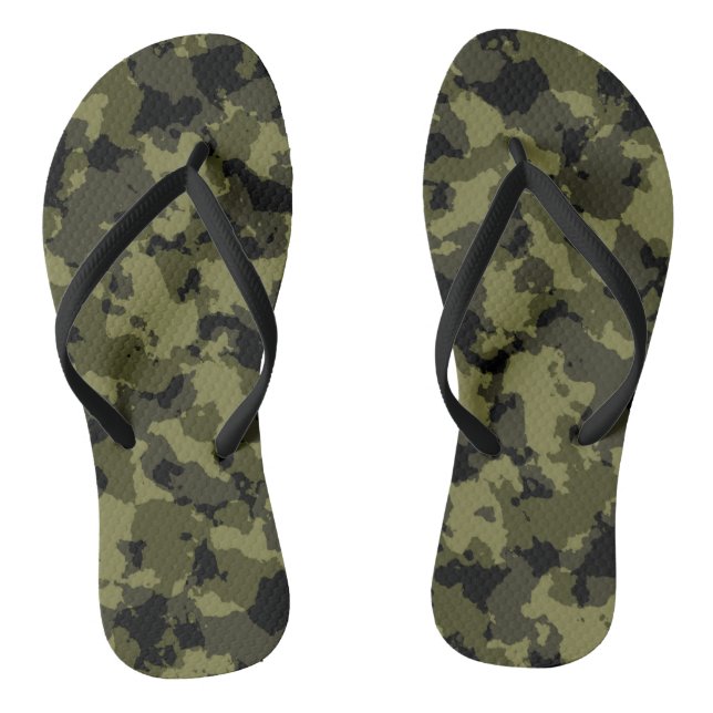 Camouflage militärischer Stil Flip Flops (Fußbett)