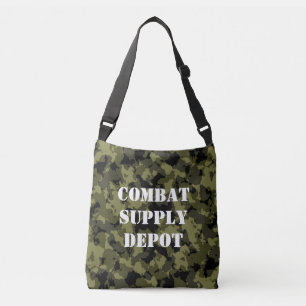 Camouflage militärischer Stil Tragetaschen Mit Langen Trägern