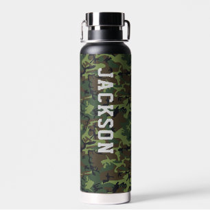Camouflage Military Camouflage Pattern Personalisi Trinkflasche