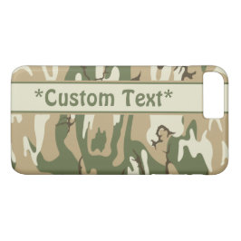 Camouflage mit benutzerdefiniertem Text Case-Mate iPhone Hülle