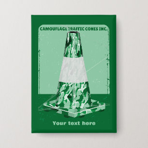 Camouflage mit dem Kegel Button