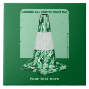 Camouflage mit dem Kegel Fliese