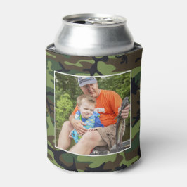 Camouflage mit Foto Dosenkühler